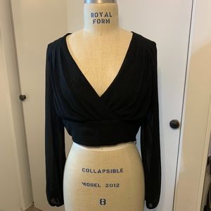 Long Sleeve Crop Top